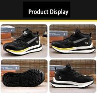 Botas de Trabajo para Hombres Zapatos de Seguridad a Prueba de Agujeros Punta de Acero - details 15