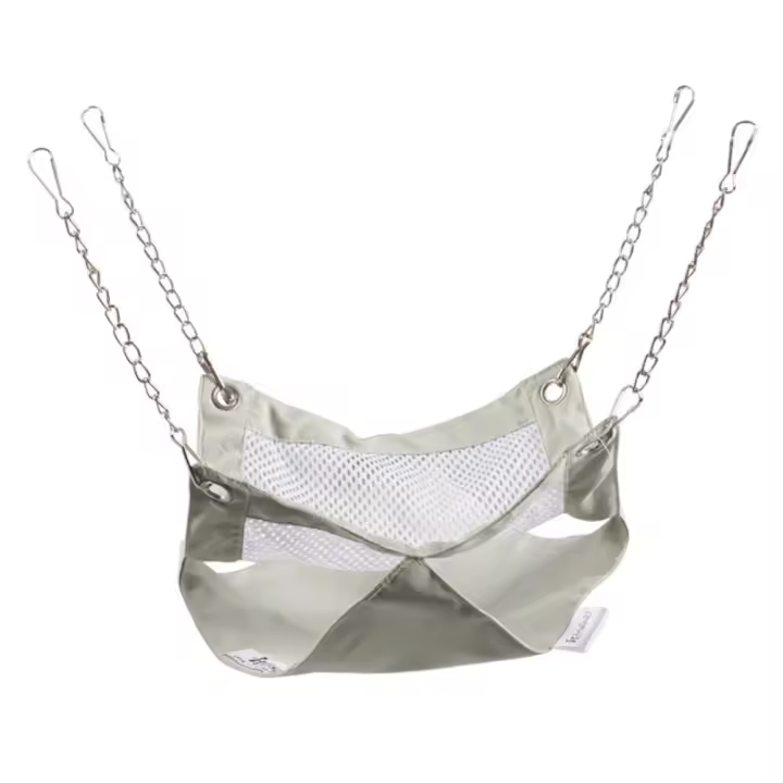Hamaca para hámster de doble capa de poliéster, cómoda y transpirable, nido para conejillo de indias, fácil de limpiar, impermeable, nido para hamaca para mascotas pequeñas - 1