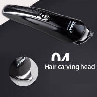 Kemei-cortadora de pelo eléctrica, Kit de belleza, afeitadora multifunción, recortadora de barba, corte inalámbrico, hine, pantalla LCD 5 - details 20