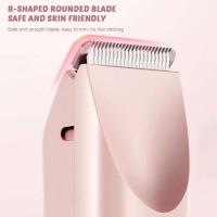 Maquinilla de afeitar eléctrica de doble cabezal para mujer, recargable, en seco y húmedo, sin dolor, Shaer hine, para áreas privadas del cuerpo - details 7