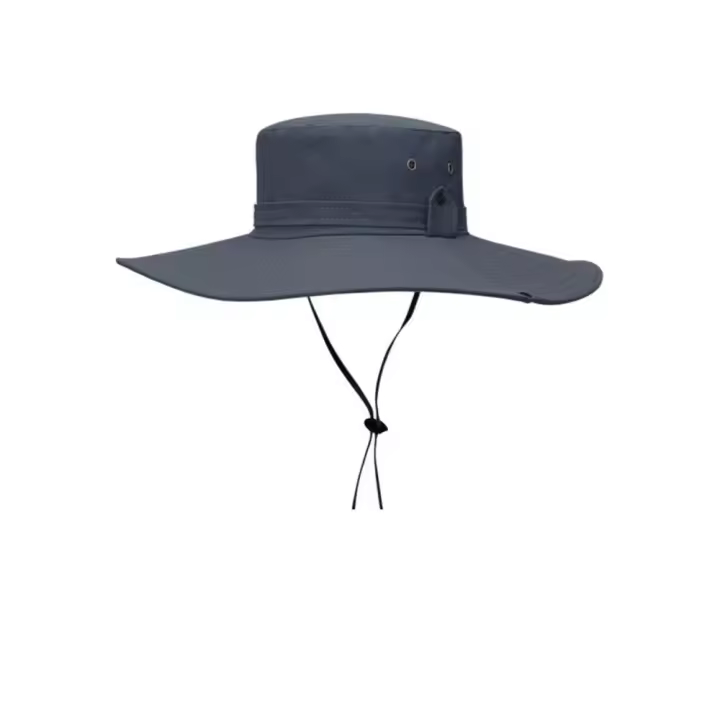 Sombrero de cubo de verano de ala grande, dos versiones de ala ancha, sombreros de pesca al aire libre, gorra de cubo Anti UV transpirable de malla - 1