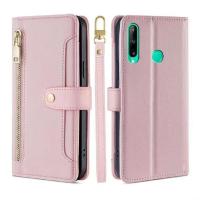 Funda de cuero magnética multifuncional para Huawei Y7P, Honor 9C, cuerda protectora para colgar, moda - details 10