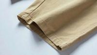 Pantalones cortos de algodón tácticos lisos informales de verano para hombre, pantalones cortos transpirables para correr al aire libre para hombre - details 7