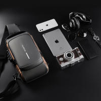 Bolso bandolera USB antirrobo para hombre, bolsos de pecho, paquete de mensajero para hombre - details 17