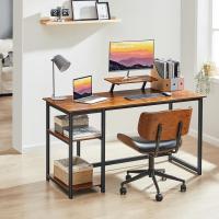 Escritorio de Computadora con Estantes Reversibles Mesa de Oficina para Ahorro de Espacio - details 30