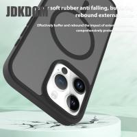 JDKDOM Funda Magnética Inalámbrica con Carga para Teléfono Pro Max, Carcasa Protectora Antigolpes para iPhone 16 Plus 16E - details 2