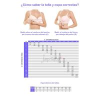 Sujetador Selene Blanco Sin Aros, Reductor Incluido Moda para Mujeres - details 0