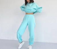 Conjunto de ropa deportiva informal para mujer, sudadera con capucha y pantalones de manga larga, moda, otoño - details 9