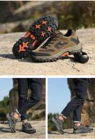 Zapatos Informales Impermeables Para Hombre, Zapatillas Cómodas Con Cordones, De Goma, Para Exteriores, 39-47 Talla Grande, Para Primavera Y Otoño - details 9