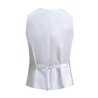 Chaleco de hombre con lentejuelas brillantes, sin mangas, ajustado, de un solo pecho, con cuello en V, chaleco Formal para hombre, traje ajustado con decoración de lentejuelas - details 8