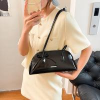 Nuevo bolso de hombro estilo coreano a cuadros, de piel sintética, con lazo dulce, estilo Boston, informal, de color sólido, bolso de mano para mujer, para regalo. - details 18