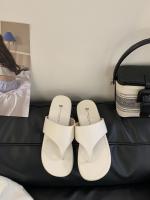 Diseño de nicho, medias zapatillas, zapatos de mujer, punta de moda, zapatillas frescas romanas de fondo plano para vacaciones - details 11