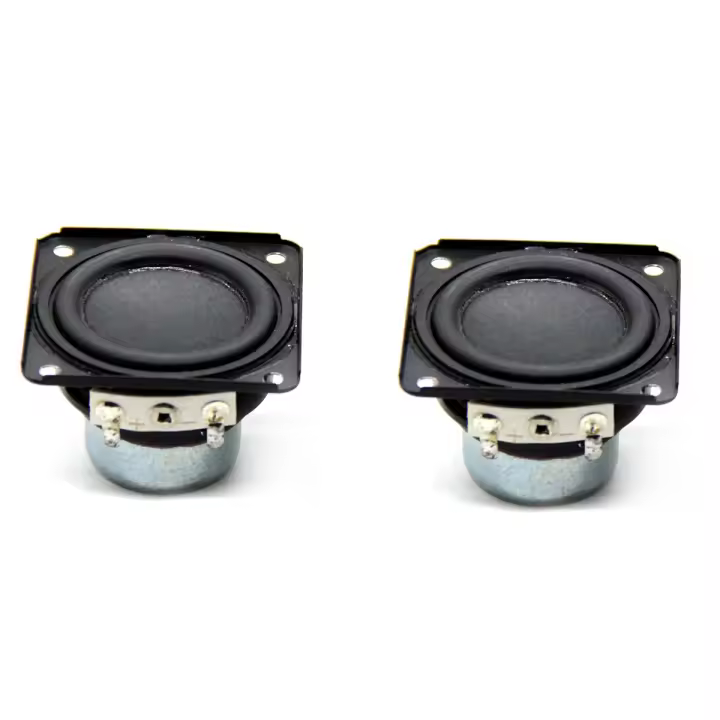 Minialtavoz de Audio con agujero de montaje, 2 piezas, 1,8 pulgadas, 4Ω, 10W, 48mm - 1