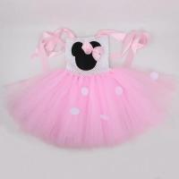 Vestido Tutú Minnie Cosplay Niñas, Fiesta de Cumpleaños, Vestido de Princesa, Cosplay, Navidad, Halloween, Disfraz de Ratón para Niños, Tela - details 20