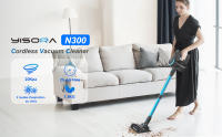 Aspiradora YISORA inalámbrica 6 en 1 ultra ligera para el hogar y coche potencia de succión 20Kpa sin bolsa recomendada para todas las superficies fabricada en China - details 0