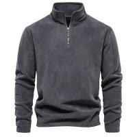 día del padre día del padre 2025 Sudadera con capucha informal al aire libre Sudadera con cuello con cremallera cálida para hombre Diseño de alta calidad Sudadera con capucha caliente para hombre - details 3