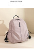 Mochilas al aire libre para mujer Mochila multifuncional para mujer con puerto de carga externo Mochila impermeable Bolsas de viaje para senderismo Preciosa moda Rosa - details 25