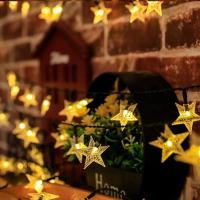 Guirnalda de luces solares para exteriores, luces LED impermeables alimentadas por energía Solar para Navidad, Patio, jardín, Patio, porche, decoración de boda - details 17