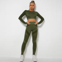 Nessaj-Conjunto de mallas deportivas transpirables, chándal de malla sin costuras - details 18