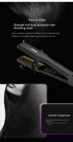 Plancha de pelo eléctrica con férula para peinado de cabello sin pelo para mujer Kemei 329 al por mayor - details 1