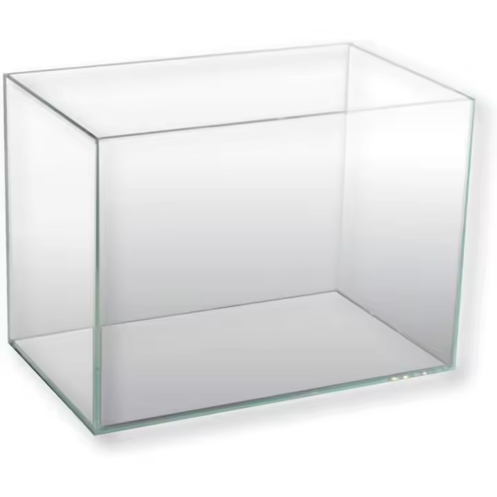 Amtra Nanoscaping - Tanque De Acuario 30 Litros - Caja De Cristal Extra Claro 35 x 28 x 30 cm - Tanque Para Peces Dorados O Como Tortuga Tanque Para Tortugas De Agua Con Tapete Amortiguador Incluido - 1