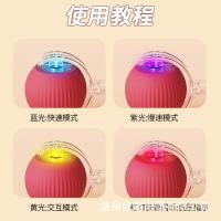 Pelota automática resistente a las mordeduras para gatos, pelota de juguete para gatos, artefacto para aliviar el aburrimiento, pelota para saltar con cuerda - details 1