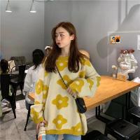 2024 ins nueva moda mujer suéteres invierno mujeres suéteres de flores sobre tamaño mujeres pullover suéteres - details 31