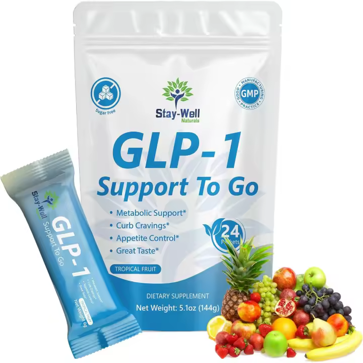 Suplemento caliente Activa la producción de GLP-1 Mezcla de bebida potenciadora natural GLP 1 para controlar el apetito y los antojos |   Gran sabor - 1
