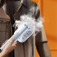 Plancha de vapor portátil de viaje para ropa, miniplancha de vapor giratoria de 180 °, color blanco - details 4