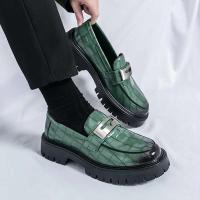 Zapatos de vestir Oxford de boda cómodos de cuero Blok, villa de verano sólida cerrada antideslizante para hombre - details 5