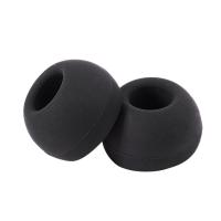 Auriculares de repuesto, 50 piezas, color negro - details 0