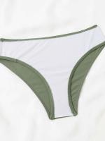 Conjunto de bikini de un hombro, trajes de baño, trajes de baño, ropa de playa sexy 2025 con relleno suave para mujer - details 8