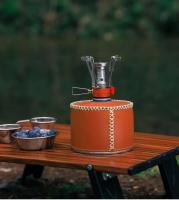 Estufa plegable para exteriores, mini camping de aleación ultraligera, para senderismo, estufa de gas portátil para exteriores - details 12