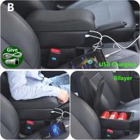 Reposabrazos para coche Skoda Fabia, pulido de cuero curvado CA, instalación sencilla, 2008-2014 - details 4