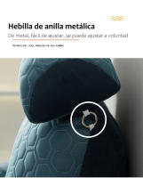 Cojín de Almohada de Latex Refrescante Almohada de Espalda de Sofá de Bambú Carbón - details 10