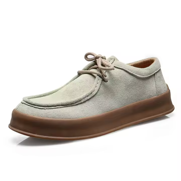 Nuevos zapatos casuales, zapatos de los hombres de primavera versátiles con cordones zapatos de la junta baja - 1