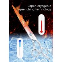 Tijeras de Peluquería Profesionales Fenice de 10 Pulgadas Tijeras Rectas de Acero Japonés 440C - details 3