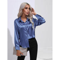 Camisa de satén para mujer, blusa de manga larga, nuevo estilo primavera/verano, ropa de mujer - details 91
