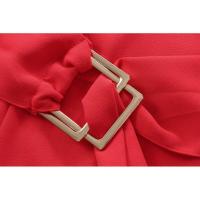 Cinturón asimétrico para mujer, mono largo sin mangas, elegante, con hebilla, informal, un hombro - details 9