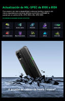 Teléfono Robusto Blackview BV4800 3GB+64GB IP68/IP69K 5180mAh 6.56'' Android13 Helio A22 Quad Core Cámara 13MP 4G OTG NFC Smartphone con Pantalla Táctil y Conexión USB Type-c - details 14