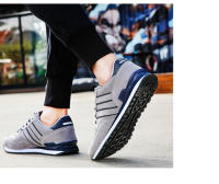 Zapatillas de Deporte Casuales de Cuero para Hombres Zapatos de Correr Antideslizantes - details 11