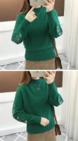 Suéter de mujer 2025 nuevo Otoño Invierno medio cuello alto de manga larga jersey de mujer suéter Casual tejido mujer suéter - details 9