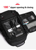 Mochila de Viaje para Hombres USB Bolsa Deportiva al Aire Libre para Senderismo y Tabla de Montaña 50L 60L 80L Bolsa de Hombro para Camping y Excursiones - details 6