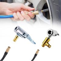 Adaptador de válvula de neumático de coche, Conector de bomba inflable, abrazadera de boquilla de neumático, conector inflable, compresor de inflado - details 4