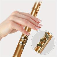 Mini saxofón Alto F Key, saxo de bolsillo de cobre con bolsa y cañas, nuevo estilo, instrumento Musical portátil - details 3