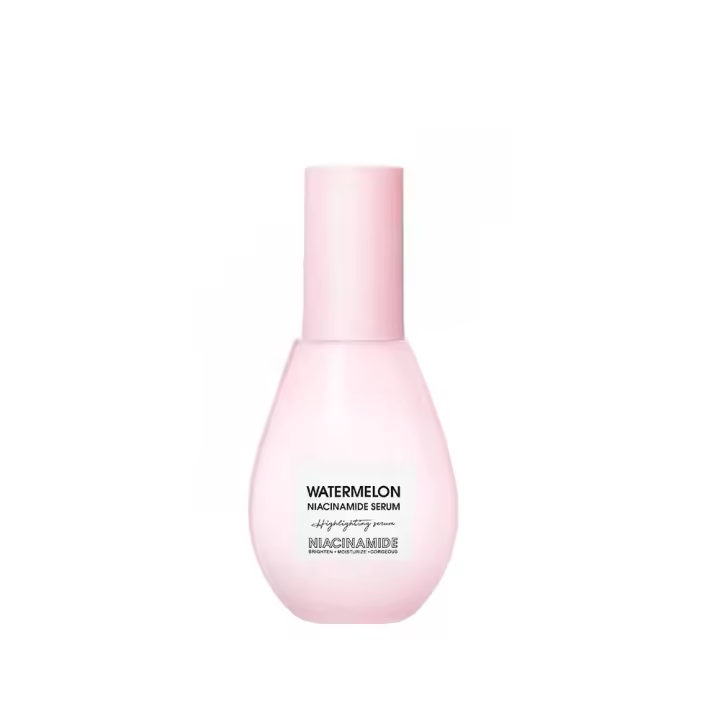 Suero facial de niacinamida de sandía, suero facial con extracto de fruta Citrullus Vulgaris (sandía), hialuronato de sodio, glicerina, suero para el cuidado de la piel, hidrata (1 unidad) - 1