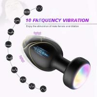 Vibrador Anal LED con Control Remoto Inalámbrico Masajeador Prostatico para Hombres y Mujeres - details 2