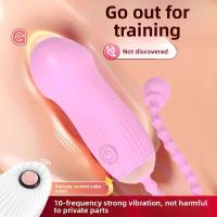 Pantalón de huevo vibrante del seta del control inalámbrico con el juguete sexual del vibrador eléctrico del hormigón remoto para las mujeres - details 1