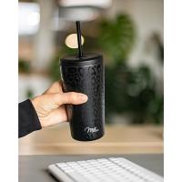 Milu Termo para Comida 300ml, 440ml, 450ml, 650ml, 800ml Taza Aislada, Botella de Acero Inoxidable Aislada para Alimentos, Beber y sopa de niños y adultos Termo a prueba de fugas (650ml/Gris) - details 9