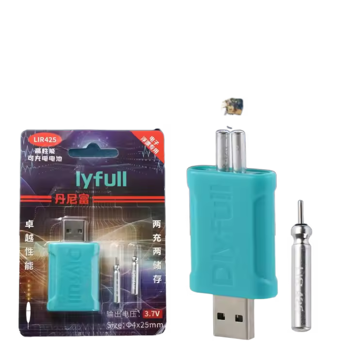 Cargador de batería para flotador de pesca CR425, 4 agujeros, gran capacidad de batería, flotadores de pesca eléctricos, batería de ahorro de energía y respetuosa con el medio ambiente - 1
